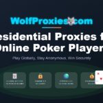 Residential Proxies for Online Poker Players